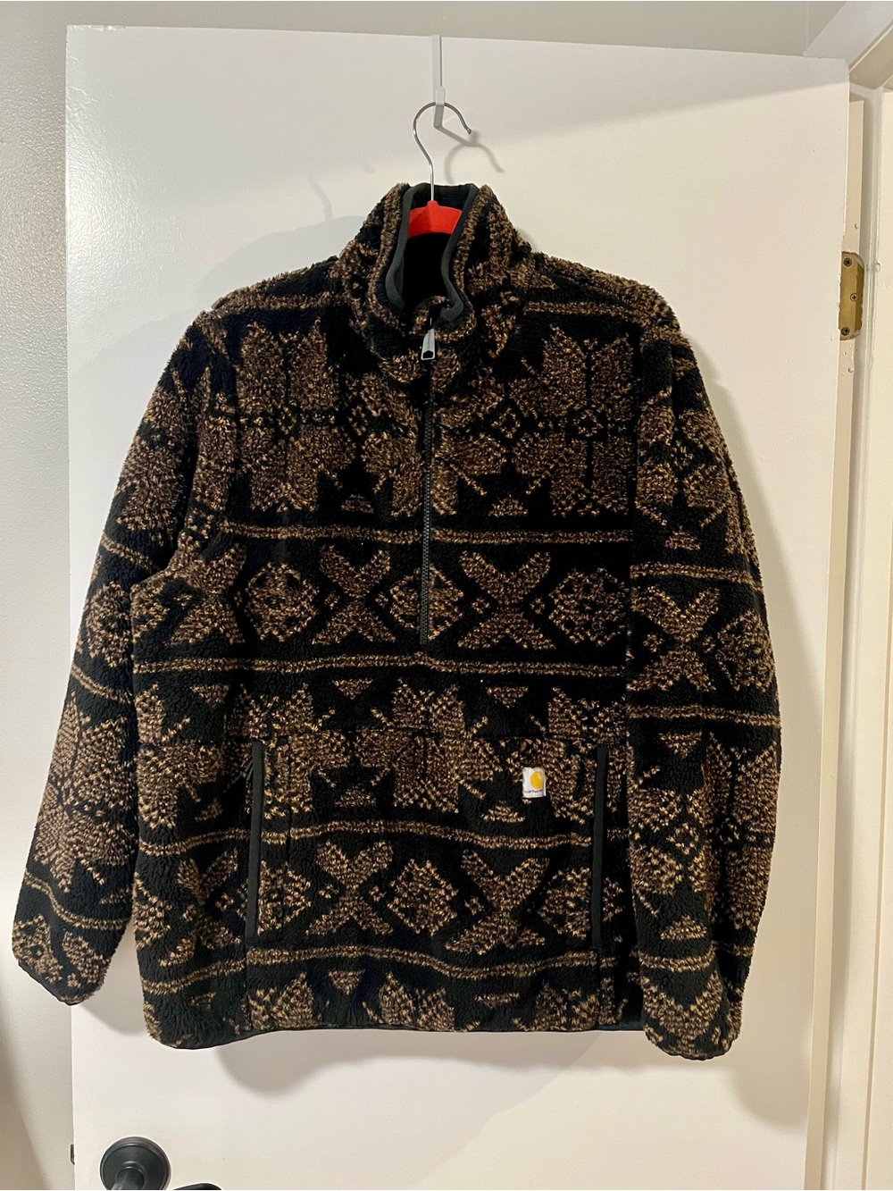 Carhartt Snowflake Fleece Pullover NWOT